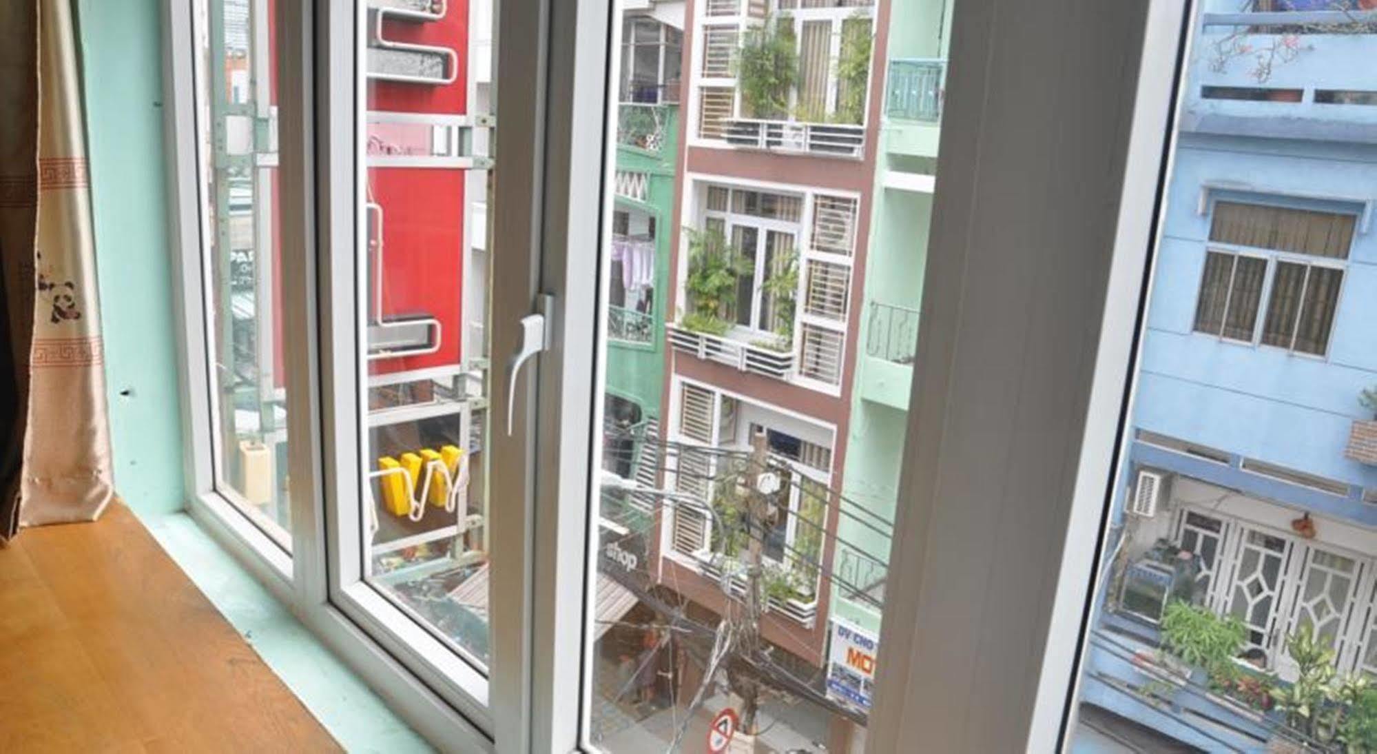 Ha Vy Hotel Ho Chi Minh-stad Buitenkant foto