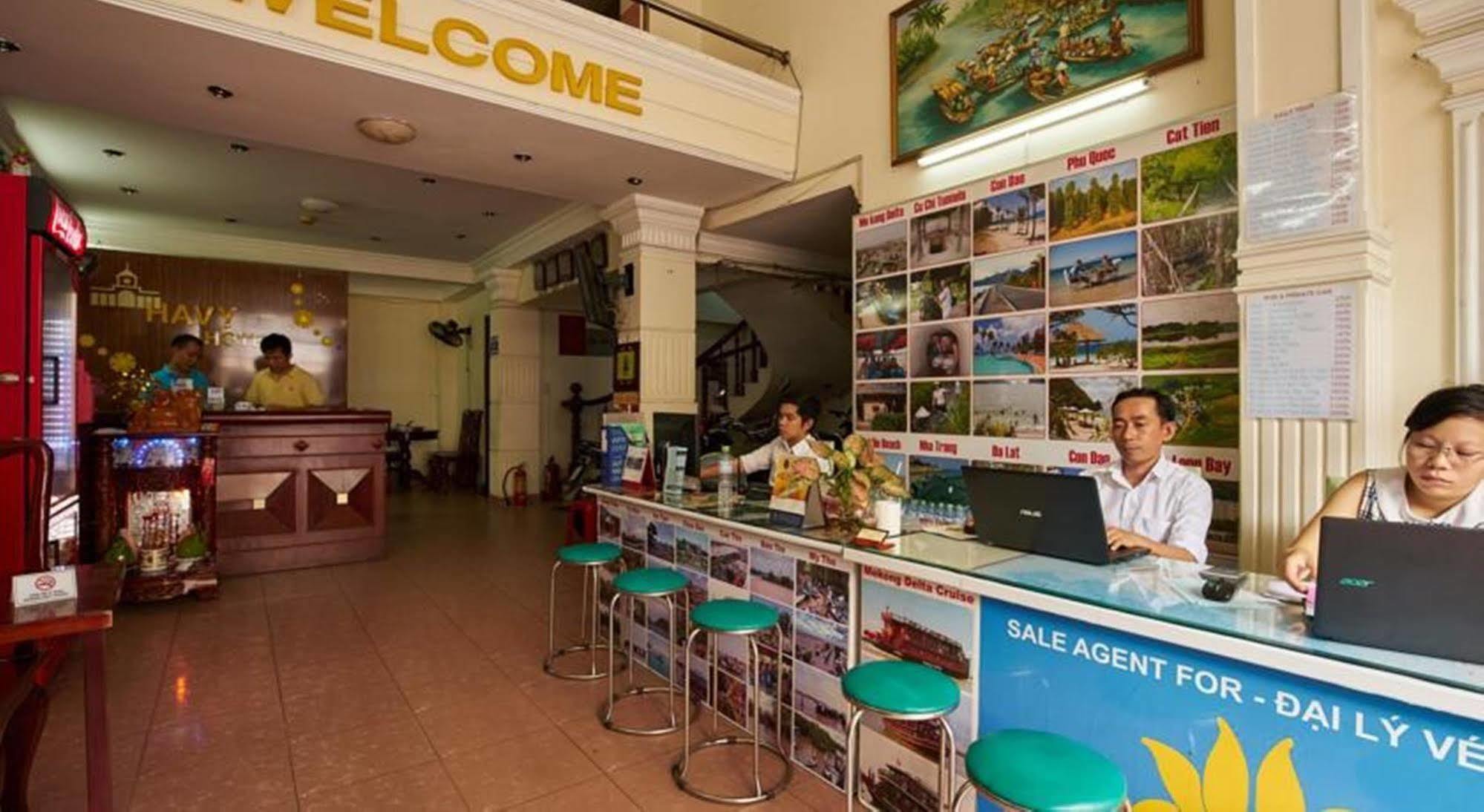 Ha Vy Hotel Ho Chi Minh-stad Buitenkant foto