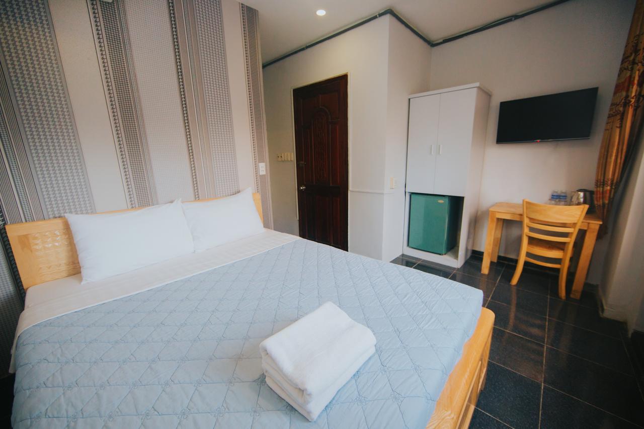 Ha Vy Hotel Ho Chi Minh-stad Buitenkant foto